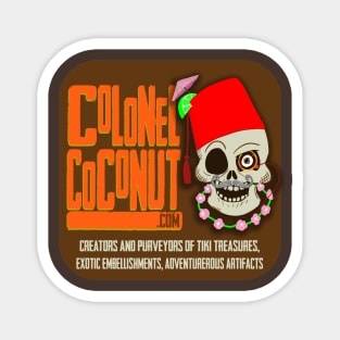 Colonel Coconut Logo Magnet