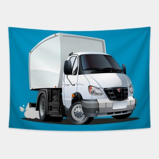 Cartoon truck Tapestry