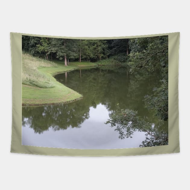 Reflections on Still Water Collection 2 Tapestry by ALifeSavored