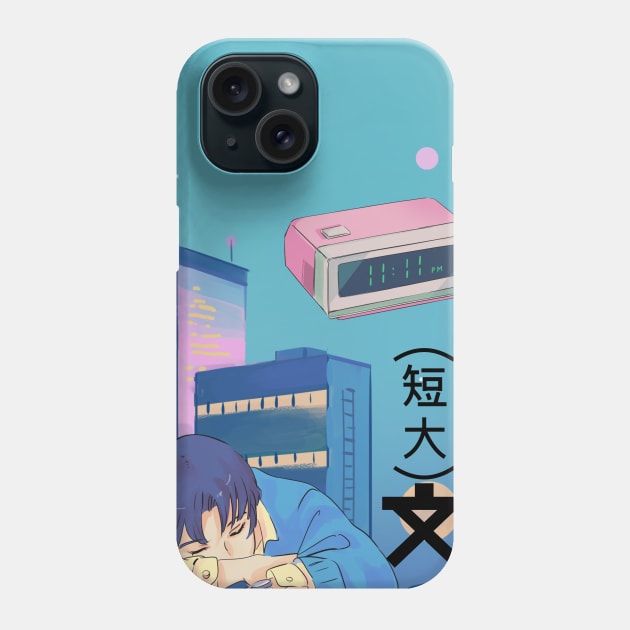 Sleeping time anime Phone Case by Laakiiart