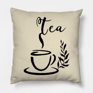 Tea and Leaf Pillow