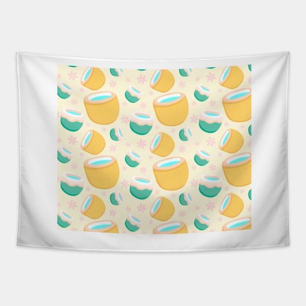 Coco Fruit Tapestry by timegraf