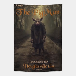 The Pig Man of Yeager Road Tapestry