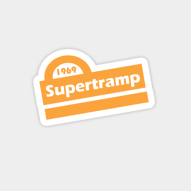 Supertramp - Retro Design - Music Magnet by brainbag