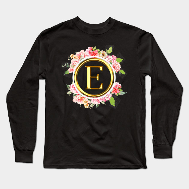 Letter E Shirt Alphabet Letter E Different Colors Letter E Gift