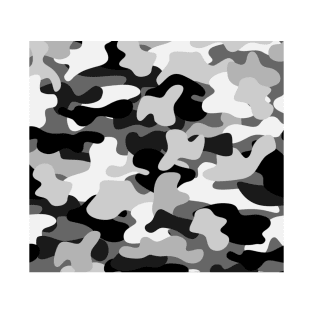 Snow camo Military T-Shirt