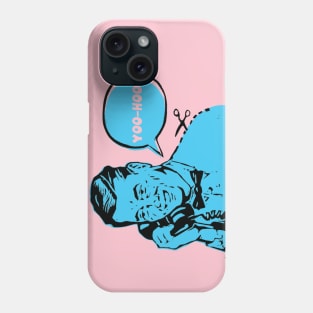 Yoo-Hoo! Retro Man on Telephone Phone Case