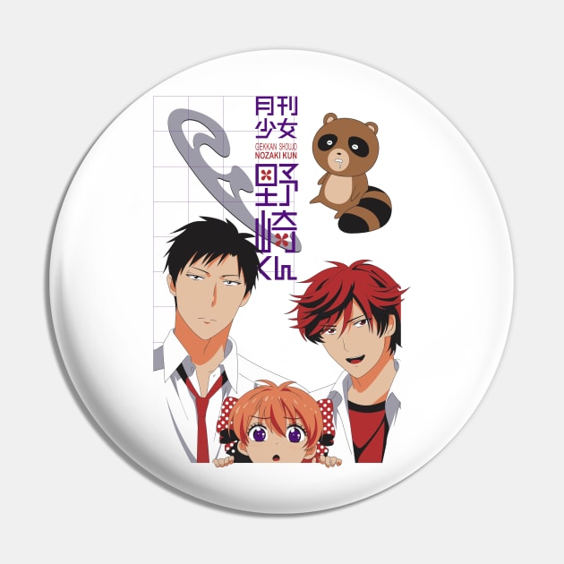 Gekkan Shoujo Nozaki-kun Pin by artmedia8