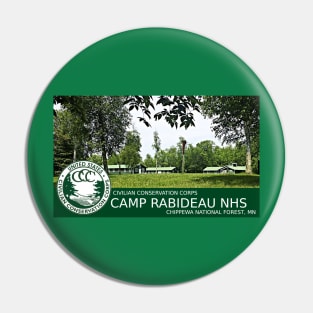 Civilian Conservation Corps Camp Rabideau Pin