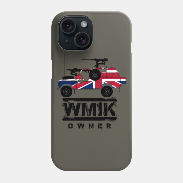 Land Rover with WMIK Phone Case by Mindwisp