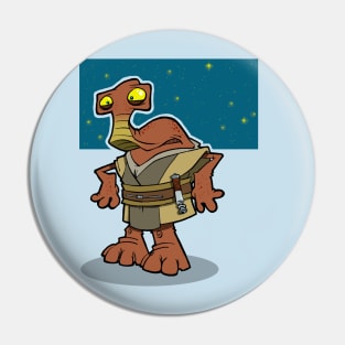 Reluctant Knight Pin