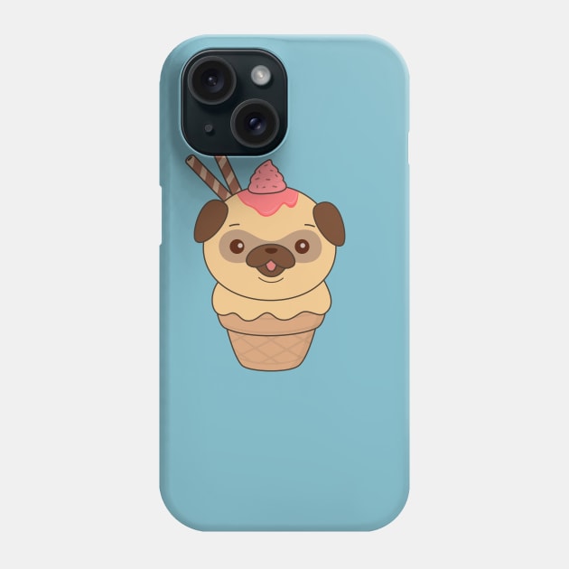 Cute Ice Cream Cone Accessories Phone Case