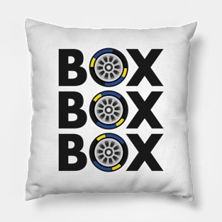 Box Box Box WEC Tyre Compound Design Pillow