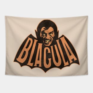 Blacula Vintage Dracula Vampire Horror Movie Tapestry