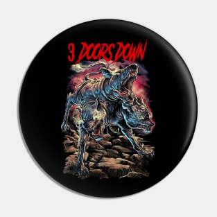 3 DOORS DOWN BAND DESIGN Pin