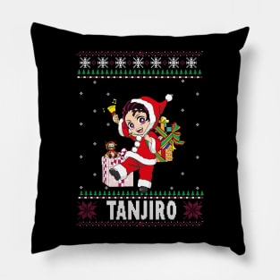 Tanjiro Ugly Christmas Pillow