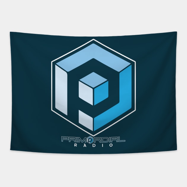 Primordial Radio – Logo Tapestry by Primordial Radio Clothing