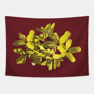 Forsythias - Forsythia Closeup Tapestry