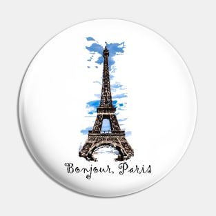 Bonjour, Paris Pin