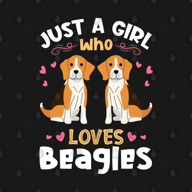 Just a Girl who Loves Beagles by aneisha