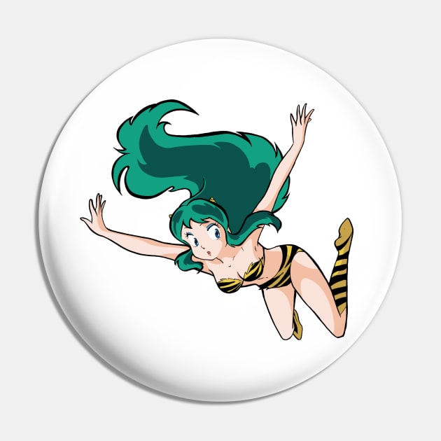 Urusei Yatsura Lum (Lamù) Illustration Pin by Yasimuf