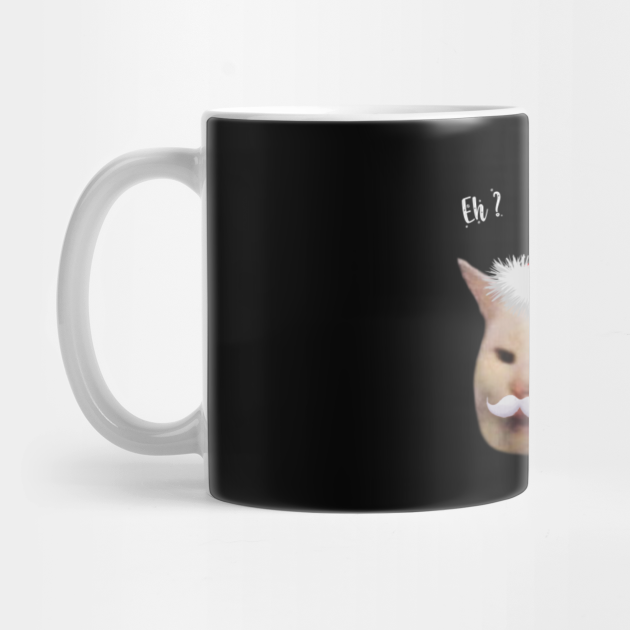 Smudge Le Chat Noel Table Chat Drole De Meme Smudge The Cat Mug Teepublic