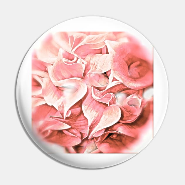 Calla Lily Pink Impression Pin by Overthetopsm