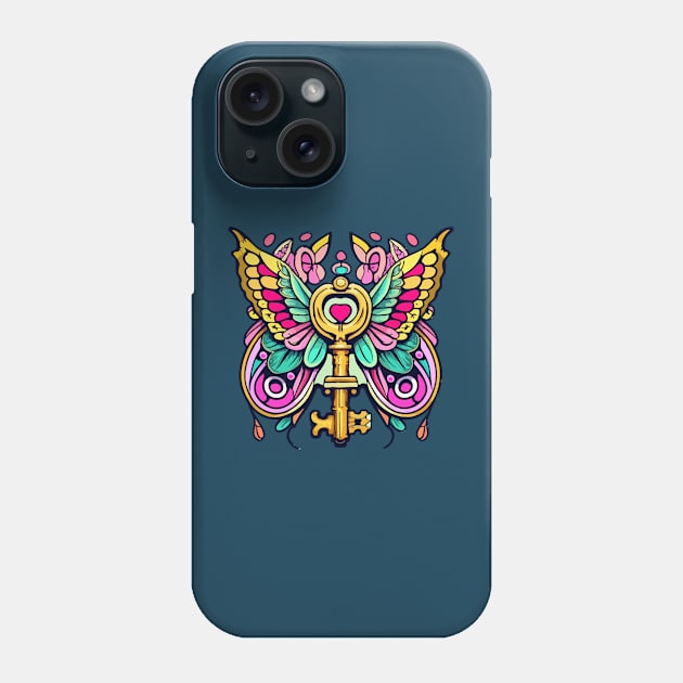 Magic Flying Key Phone Case by CatCoconut-Art