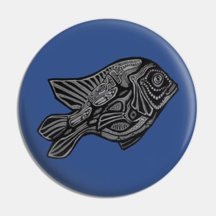 Garibaldi Fish Pin