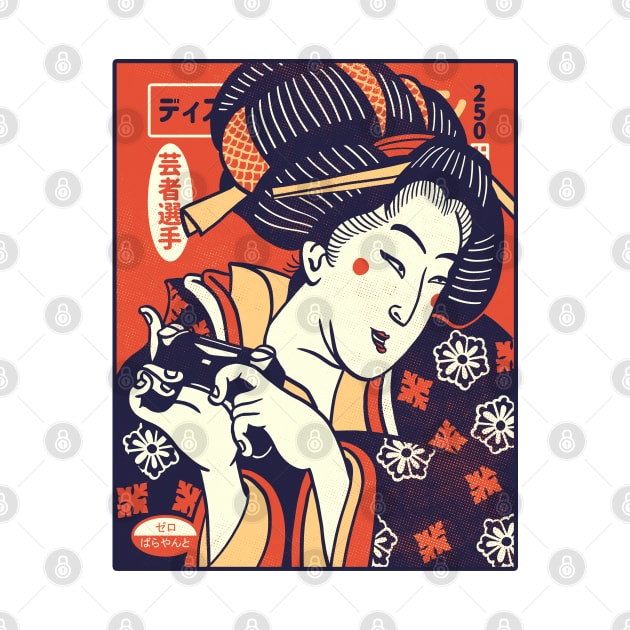 Gamer Series: Geisha (Light Colored Shirts) by zerobriant