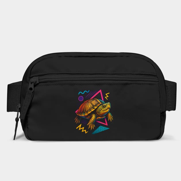 Retro Neon Razor Backed Musk Turtle by Reptiq's Store