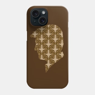 Leaf on the Wind Damask (Mal Edition) Phone Case