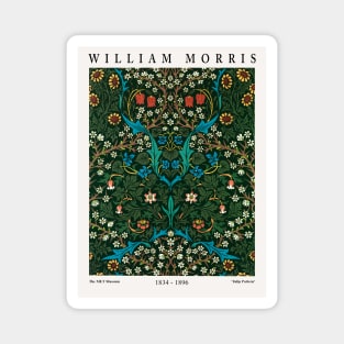 William Morris Textile Exhibition Tulip Pattern Magnet