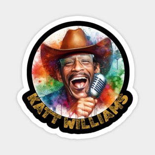 KATT WILLIAMS IN WATERCOLOR PAINTING Magnet