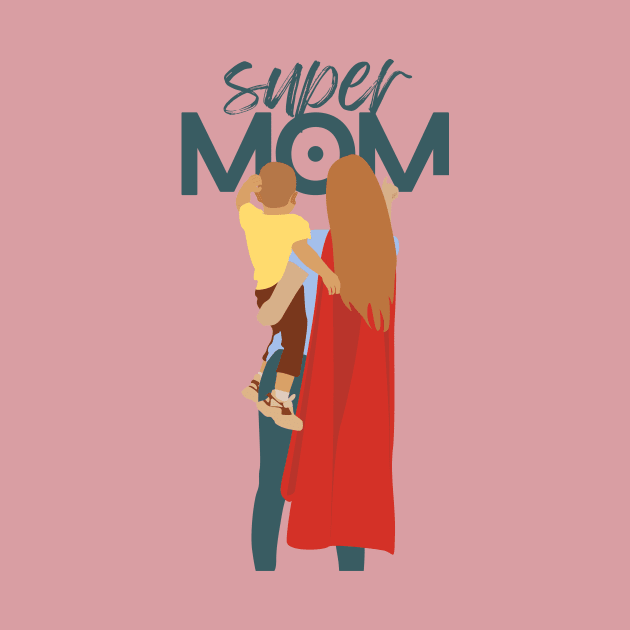 My mom is a super hero by Magitasy