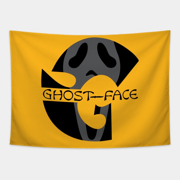 Ghost-Face Parody Tapestry by Gimmickbydesign