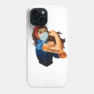 Strong Woman Caregiver Nursing Nurse Gifts Phone Case