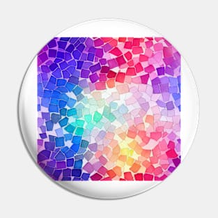 Watercolor shapes pattern Pin