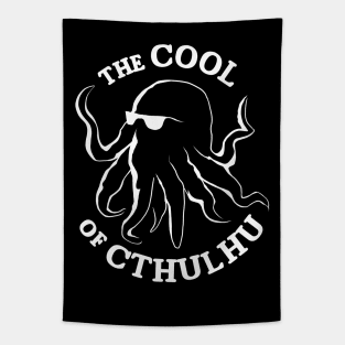 The Cool Of Cthulhu | Funny Octopus Cthulhu Tapestry