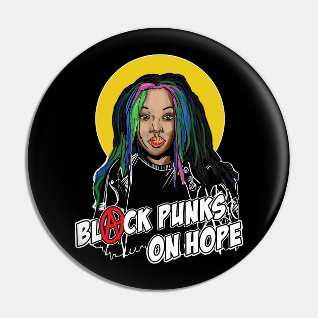 Black Punks on Hope Pin by silentrob668