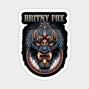 BRITNY FOX BAND Magnet