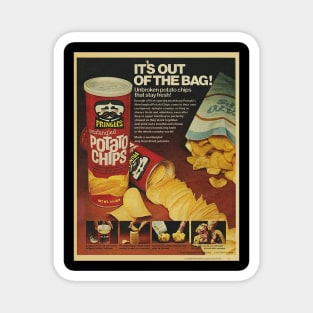 Pringles vintage Ad Magnet