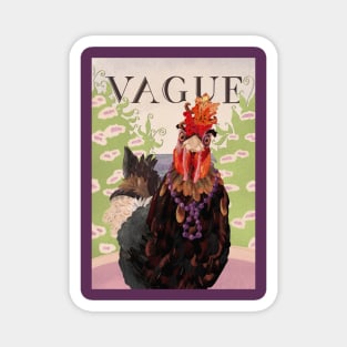 Verity the Fashion Forward Hen Magnet