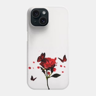 rose flower Phone Case