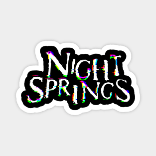 Night Springs Glitchy Magnet