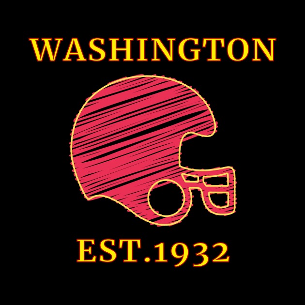 Washington Football DC Sports Team With Helmet Style, Vintage Washington Football DC Sports Team Novelty Gift by WPKs Design & Co