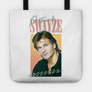 Patrick Swayze •  • Retro Graphic Design Tote