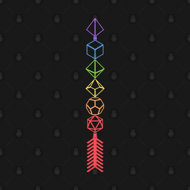 Rainbow Dice Arrow of the Ranger by pixeptional