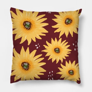 sunflower Pillow