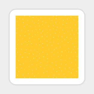 White Dots on Yellow Magnet